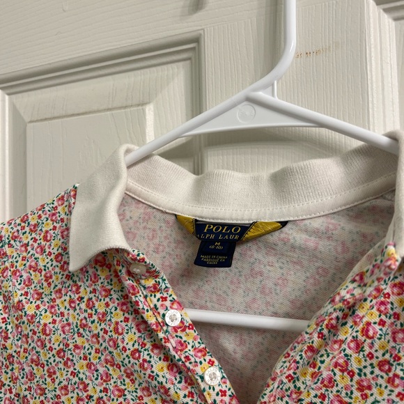 Ralph Lauren floral polo - Picture 2 of 3